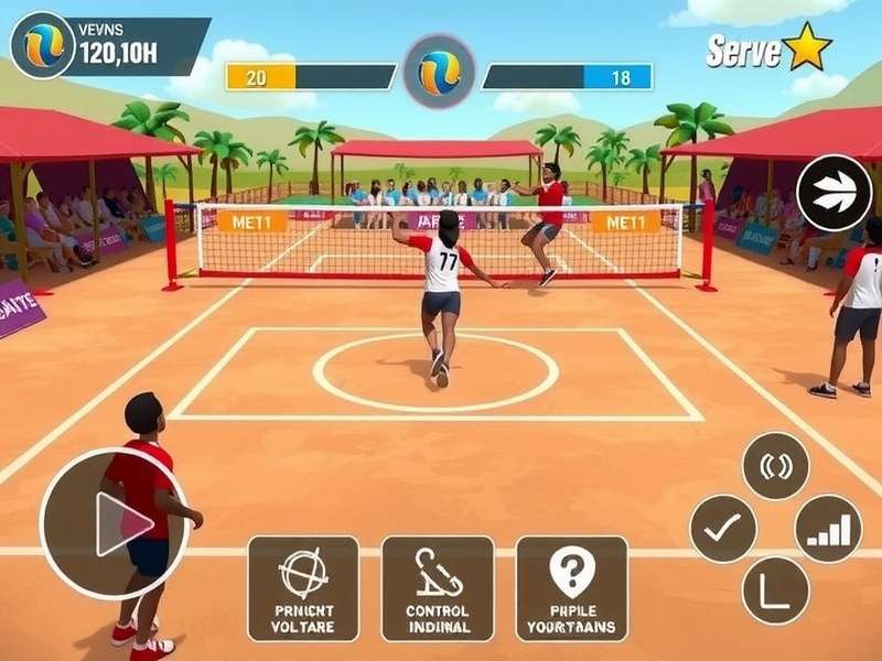 Serve Stars community tournament event in India